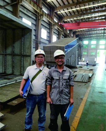 Aikor finished the structure inspection successfully for project EU18150 Winchell lakeⅡ